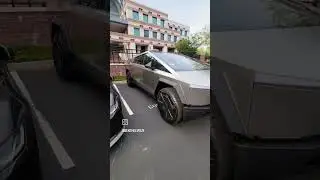 throwback tesla model 3 highland, cybertruck and my 2023 Model3 sr