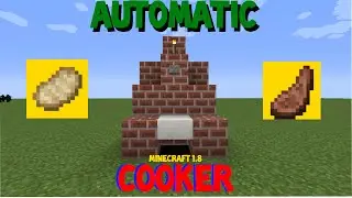 Minecraft Redstone Tutorials || HOW TO MAKE A AUTOMATIC COOKER || iMC