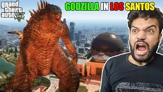 I BECAME GODZILLA IN LOS SANTOS | GTA 5 GAMEPLAY #34