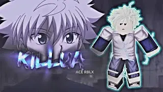How to make Killua Zoldyck avatar in Roblox┃HUNTER X HUNTER