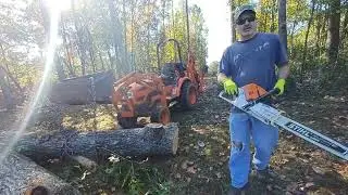 Firewood and my Sthil 500i