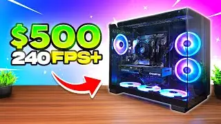 I Built the BEST $500 Gaming PC of 2025!
