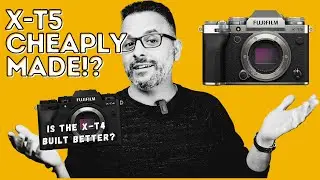 X-T5 versus X-T4: Is The X-T4 BUILT Better??? 🤔 📸 👀 XT5 XT4 XH2