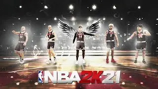 attempting to score 100 points in The Rec on nba 2K21...