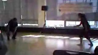fight scene - christy and ashley