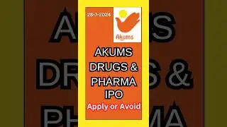 Akums Drugs and Pharmaceuticals IPO Review #shorts #ipo