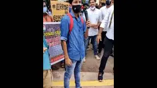 ALL DEGREE DIPLOMA STUDENTS PROTEST (NSUI AND AIDSO) GOOD NEWS