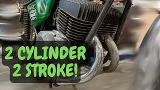 My first multi cylinder 2 stroke!