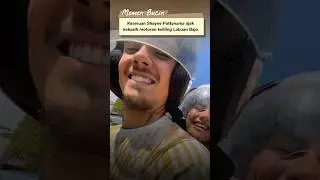 Shayne Pattynama takes his girlfriend on a motorbike ride around Labuan Bajo 