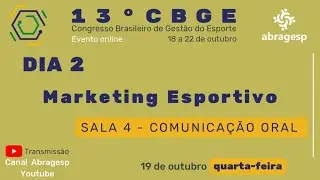 19/10 - Sala 4 - Marketing Esportivo