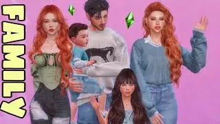 The Esposito Family + Download - The Sims 4 #createasims
