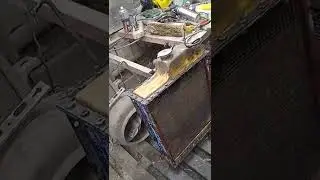 DIY MTZ radiator tank soldering
