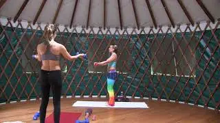 Bicep, Tricep & Abs Home Workout With Dumbbells