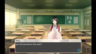 Put the heroine on the wall