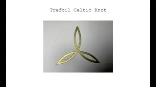 Trefoil Knot Celtic Knot Construction with Compass