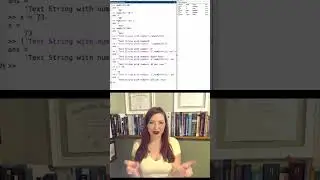 MATLAB: num2str (convert numbers/double data type to strings)
