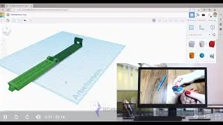 Tinkercad Tutorial - Verschlussclip mit Scharnier für 3D Drucker