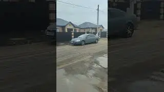 наводнение в Оренбурге, одна и таже улица спустя два часа.