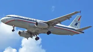 FRIENDSHIP LIVERY | United Airbus A320 Landing at Newark Liberty Int'l Airport (HD Plane Spotting)