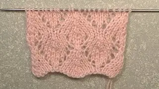 0088-узор. Вязание спицами (для левшей). Pattern. Knitting with needles (left-handed)