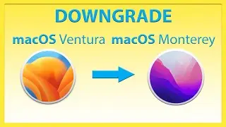 Downgrade macOS Ventura to Monterey without Bootable USB
