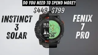 Garmin Instinct 3 Solar vs Garmin Fenix 7 Pro – Worth the Upgrade?