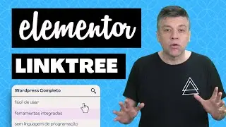 Como fazer uma página de links e contatos (Linktree) usando WordPress, Elementor e Woocommerce