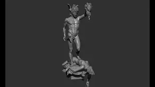 Working on Perseu and Medusa