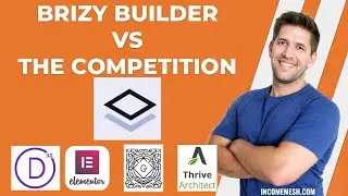 Brizy Page Builder Tutorial - Build A Beautiful Home Page with Brizy - Compare with Gutenberg, Divi+