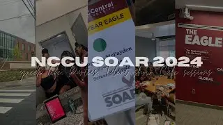 NCCU FRESHMAN SOAR 2024 | talent show, greek life, parties & more :)