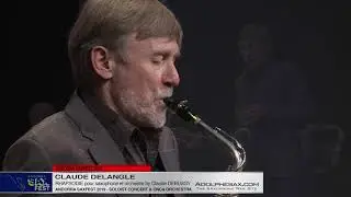 Andorra Saxfest 2019 - Claude Delangle - Rhapsodie with orchestra by C  .Debussy