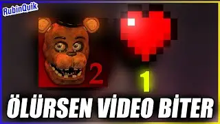 JUMPSCARE YERSEM VİDEO BİTER - EVE DÖNÜŞ - FNaF 2 #RubinQuik
