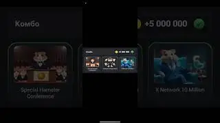 комбо карточки Hamster kombat