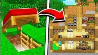 How to make a secret home in Minecraft