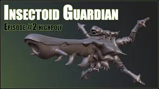 Insectoid Guardian Episode #2 Highpoly