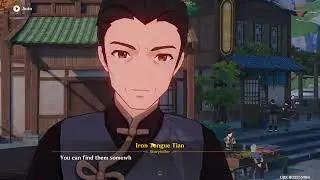 Getting the fan from Iron Tongue Tian