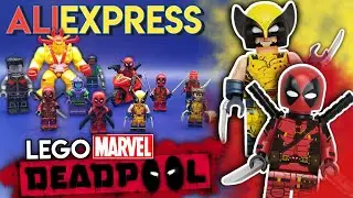 ЛЕГО MARVEL из Китая #12▷ДЭДПУЛ И РОСОМАХА LEGO minifigures