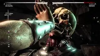 Mortal Kombat X Liu kang Dualista 59% COMBO! X RAY!