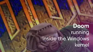 Running DOOM inside the Windows kernel