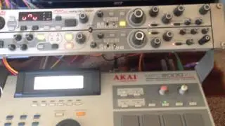 Akai MPC 2000 xl and MFC-42 filter kit demo