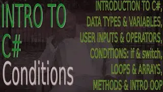 CSharp Tutorial Regarding Conditions by JT Devs #CSharp