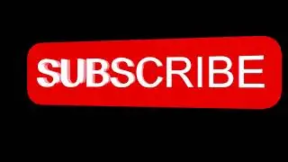 ***YOUTUBE SUBSCRIBE LOGO ANIMATION intro 3D***