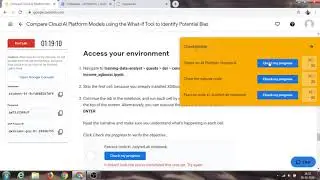 Compare Cloud AI Platform Models using the What If Tool to Identify Potential Bias