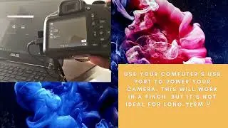 How to Charge a Canon Camera Without a Charger