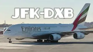 Emirates Airbus A380 (JFK-DXB) Economy Class EK204