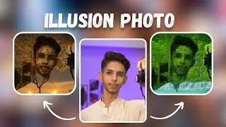 How to make illusion Photo in your mobile full tutorial.