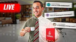 LIVE on EMIRATES - Being a CABIN CREW (1)
