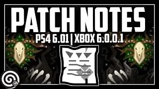 PATCH NOTES - Update PS4 6.01 (Xbox 6.0.0.1) | Monster Hunter World