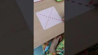 Складывание салфеток разными способами. От 2х лет