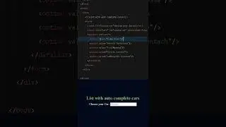 How To Create An Autocomplete List With HTML And Arabic